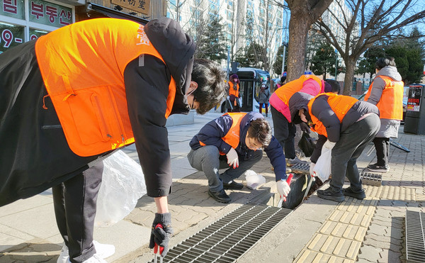 자원봉사 여기어때 활동사진