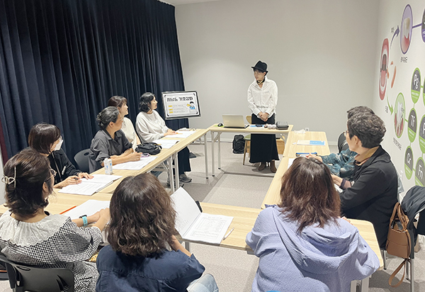 시낭송 강좌 모습