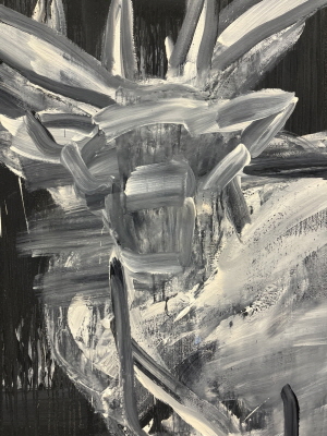 이강소 화백의 '무제'(1991)