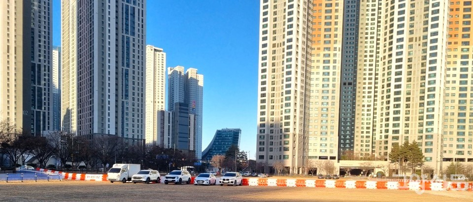 GTX-A 킨텍스역 인근 아파트와 오피스텔.