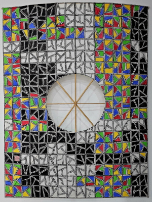 현대적인 감각이 돋보이는 작품.