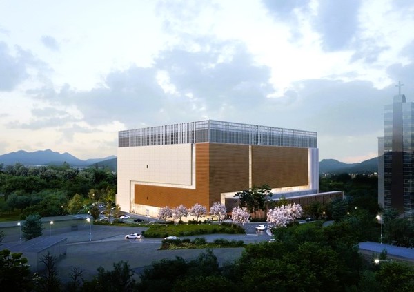 문봉데이터센터의 건축면적은 1만225㎡(3093평)이며 지하 3층부터 지상 4층까지 총 연면적은 4만8978㎡(1만4816평)로 설계했다.