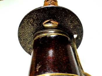 '어피환도'는 물고기 가죽으로 칼집을 장식한 장군의 도검이다. [사진제공=고양시]