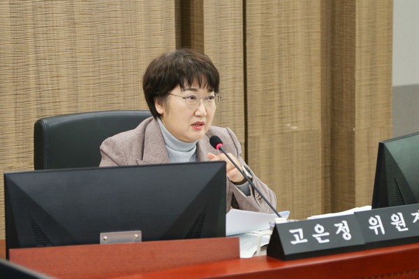 고은정 경기도의회 경제노동위원회 위원장