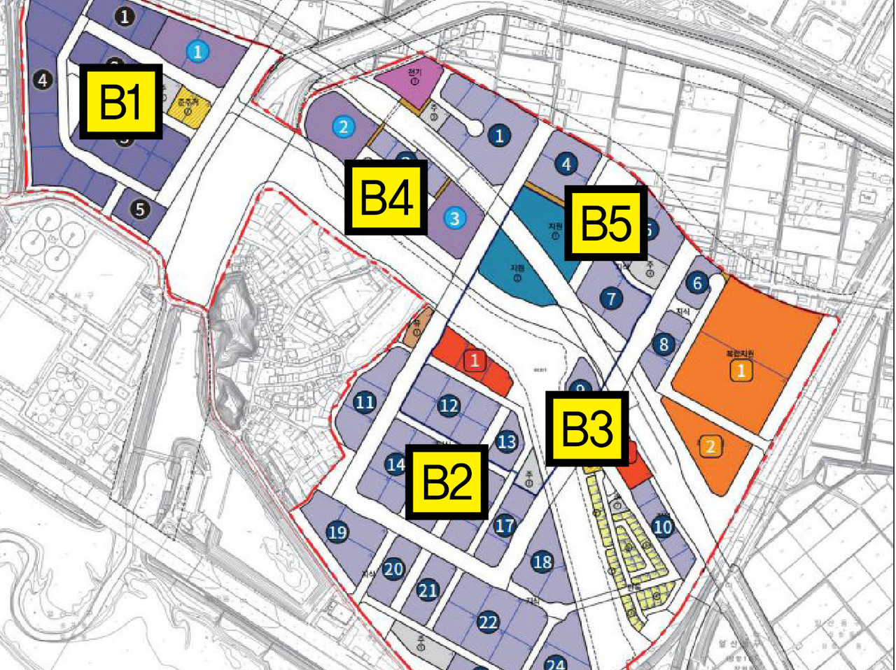 고양시는 당초 일산테크노밸리 부지를 5개 블록으로 나눠 토지분양을 계획하고 있었다. B1, B2, B3블록은 올해 상반기에, B4, B5블록은 내년 상반기에 분양할 계획이었지만 실시계획 변경 문제로 계획에 차질을 빚게 됐다.