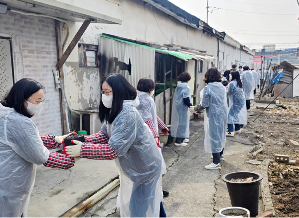 [사진제공 = 항공대 교직원 봉사단]