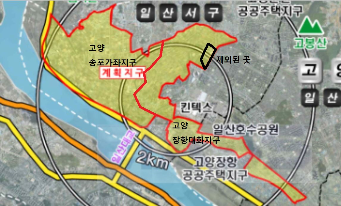 고양시는 기존 JDS지구(17.66k㎡)를 고양 송포·가좌지구(9.79㎢)와 고양 장항·대화지구(7.30㎢)로 분리해 경자구역으로 신청할 것으로 전했다.