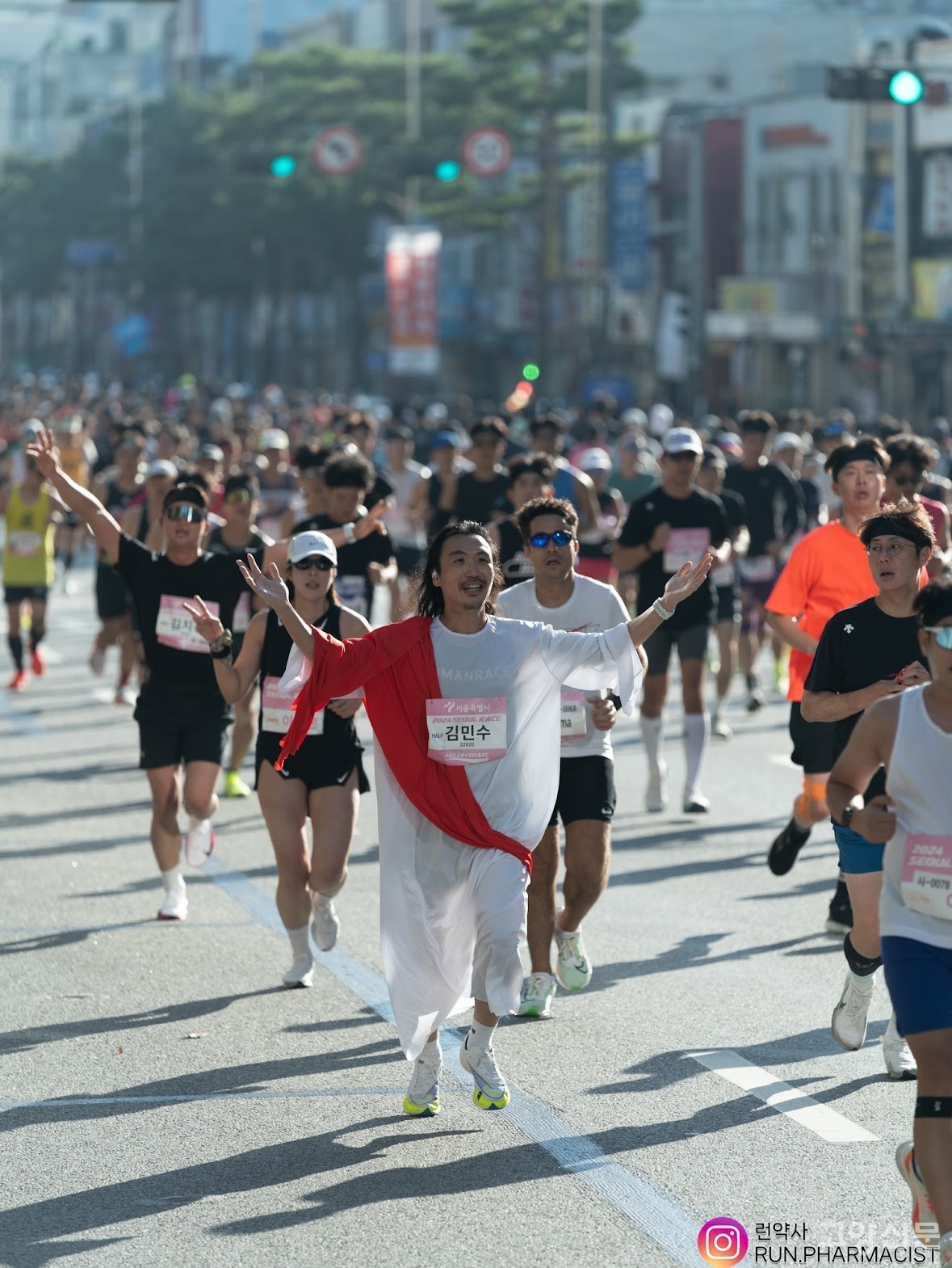2024 서울레이스에 참여한 모습. [사진제공= 김민수씨]