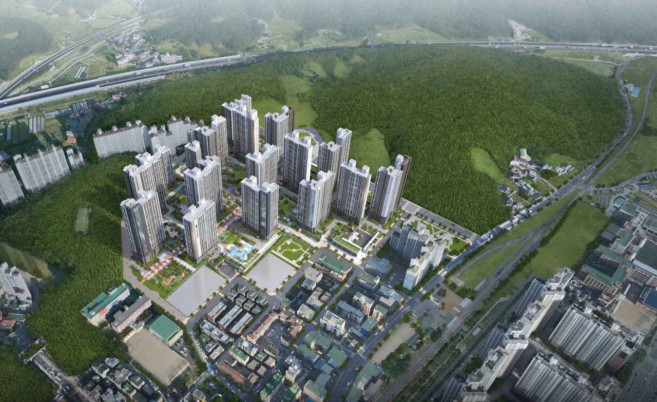 '고양 더샵포레나' 조감도. 포스코이앤씨 제공