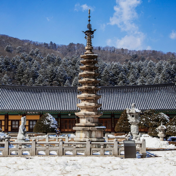 평창 월정사 팔각구층석탑. Ⓒ최우성 