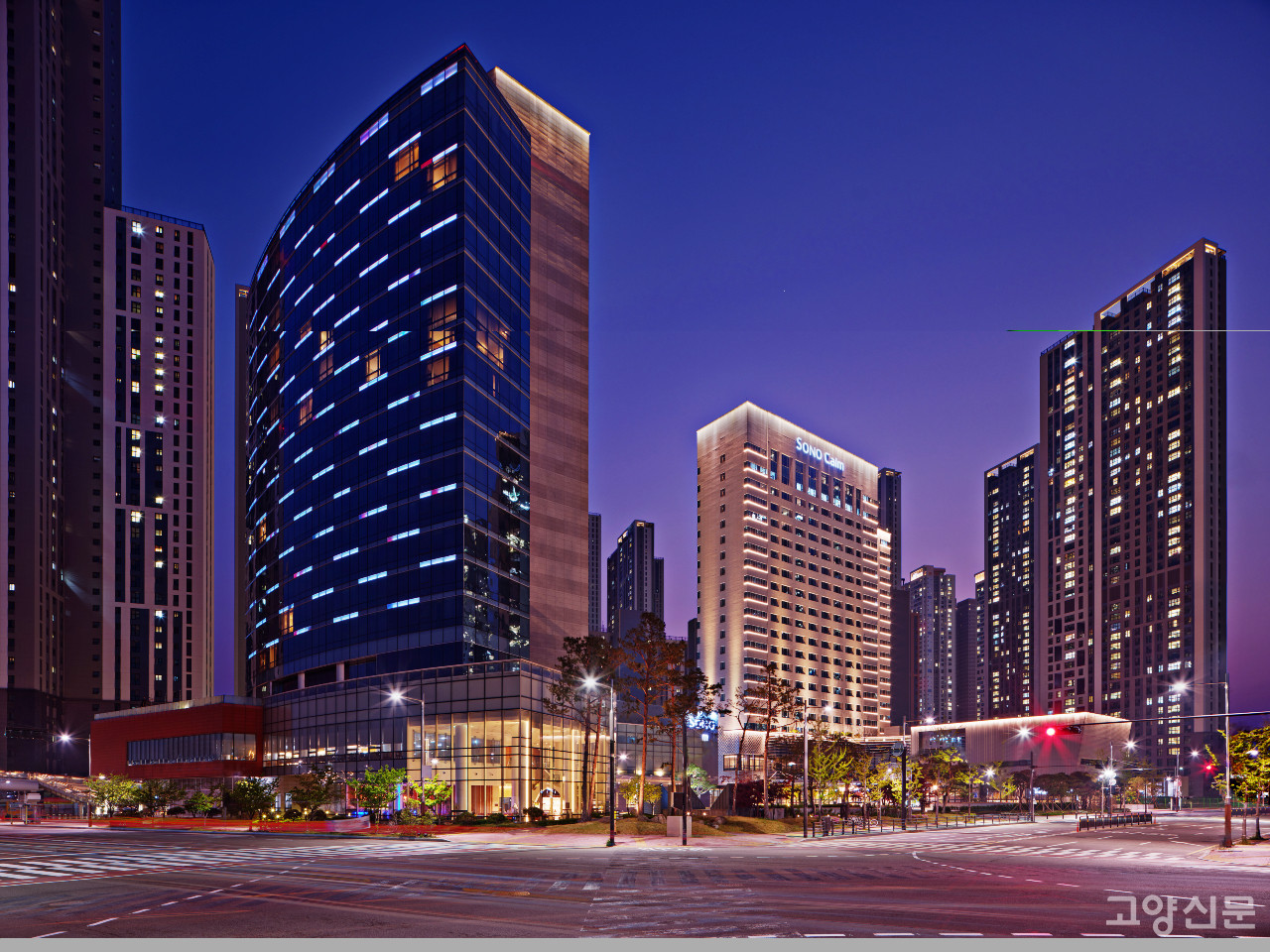 소노캄 고양 외부 전경