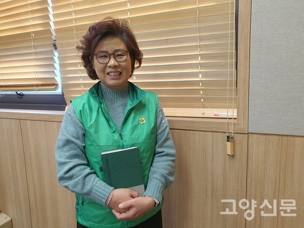 봉사활동에 진심인 윤미선 식사동 새마을회 부녀회장