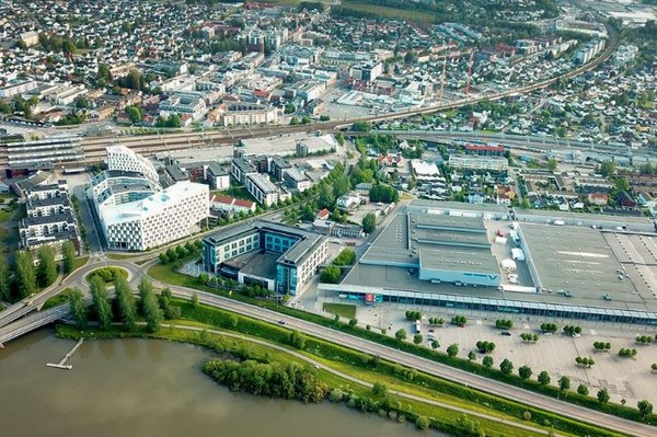 선박 박람회가 개최되는 오슬로 인근 릴레스트럼 노바스펙트럼 (NOVA Spektrum, Lillestrøm, Norway) 전시장 전경 [Visit OSLO  자료 화면 캡쳐]