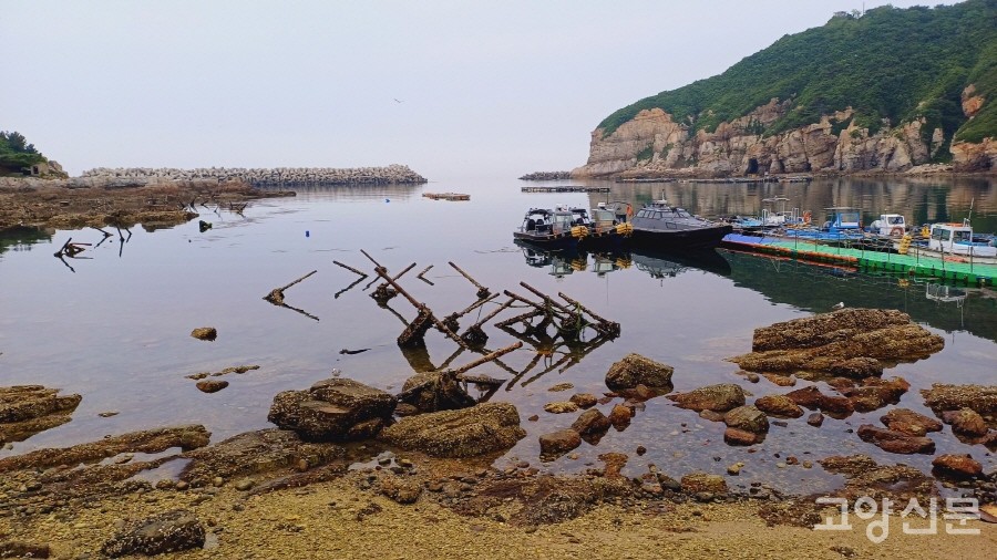 백령도와 대청도의 포구와 모래사장마다 적선의 상륙을 방해하기 위한 용치(龍齒)가 날카롭게 꽂혀있다. 