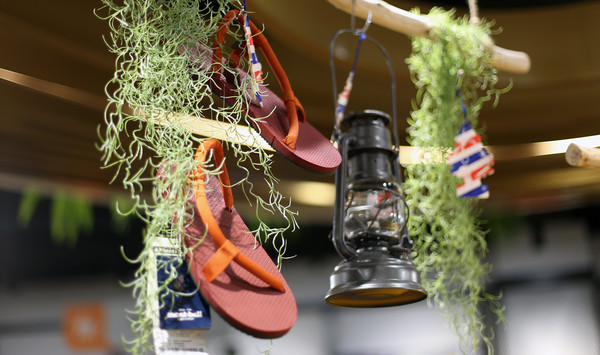 일산드포레에 진열된 제품들. 디스플레이가 깔끔하다.