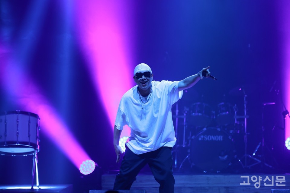 송원준의 비트박스 공연. [사진제공=두레콘서트]