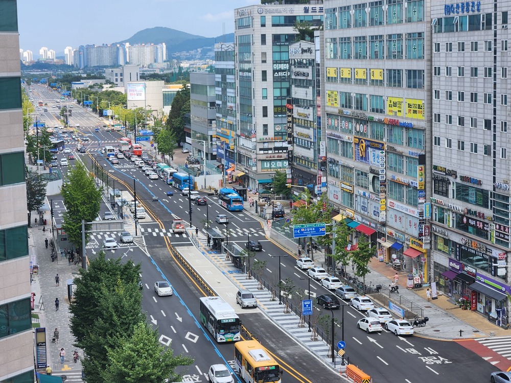 일산서구 대화역 중앙버스전용차로 전경(사진= LH경기북부지역본부)