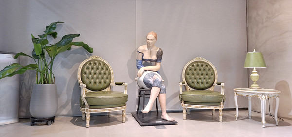 한향림도자미술관 내부.