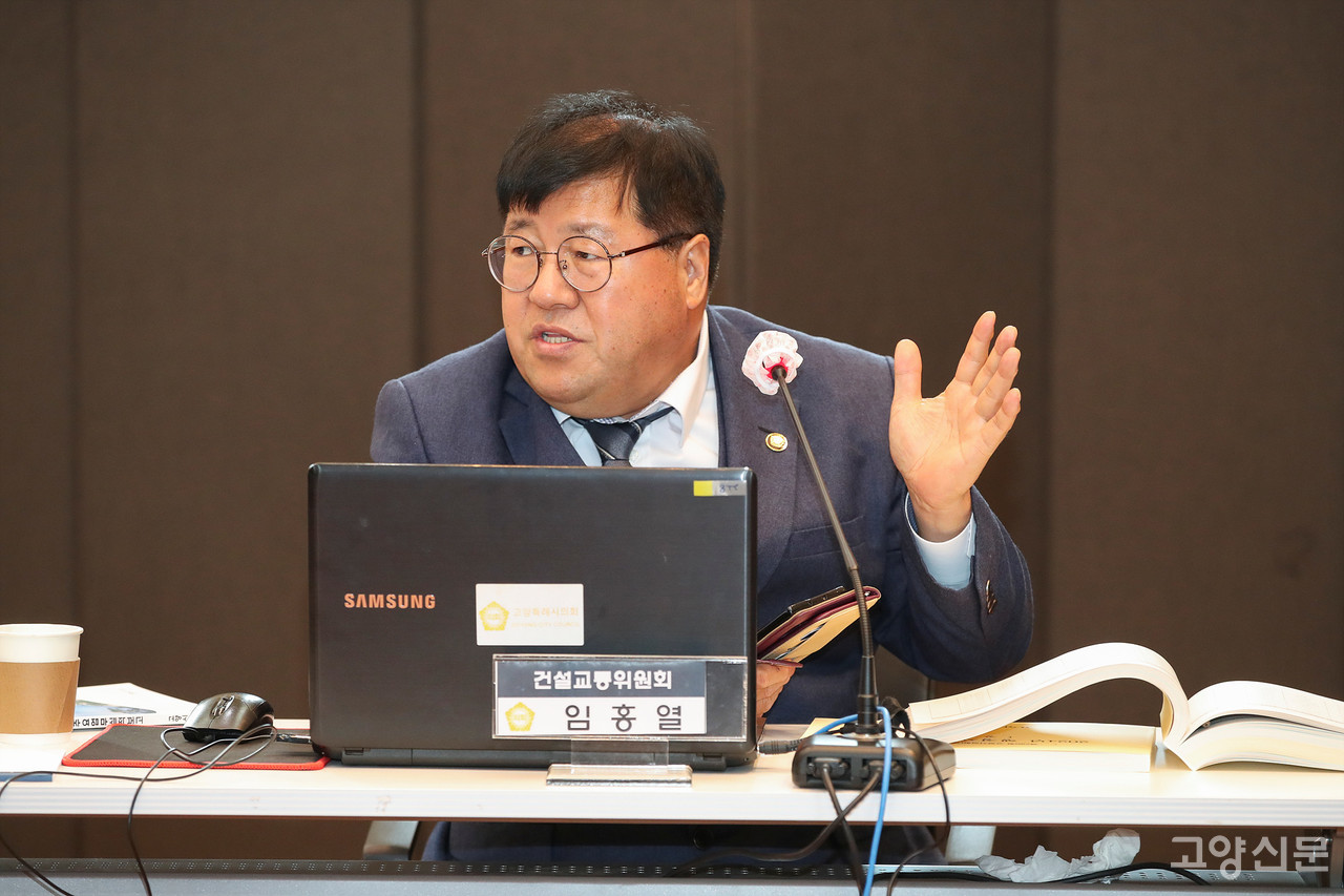 해촉 논란이 일고 있는 임홍열 시의원