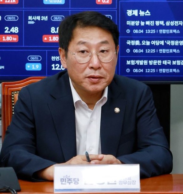 김영환 신임 더불어민주당 당대표 정무실장