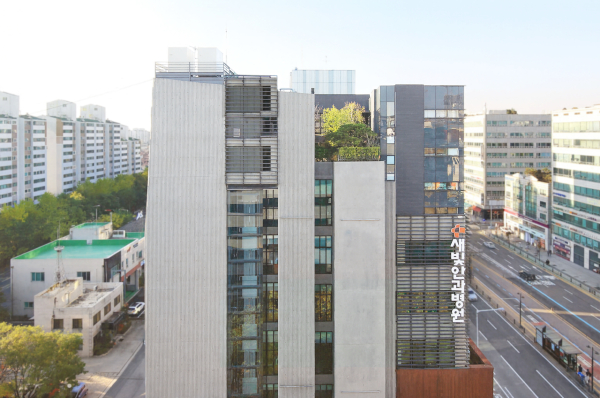 새빛안과병원 외부 전경