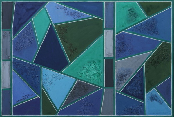 나희균 작 '소금이 꽃핀다' (2017년) [이미지제공=안상철미술관]