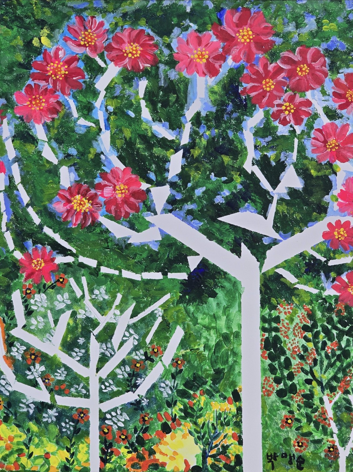 박맹순 작가의 '꽃나무' [사진제공= 고양시]