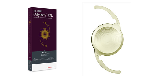 사진 왼쪽부터 오디세이 렌즈 팩과 오디세이 렌즈(인공수정체).