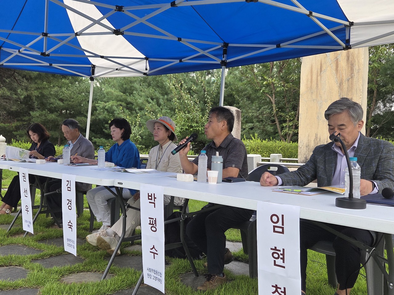 이날 토론회에서는 박평수 사회적협동조합 한강 고양지부장을 비롯한 전문가, 마을주민 대표 등이 패널로 참가했다.