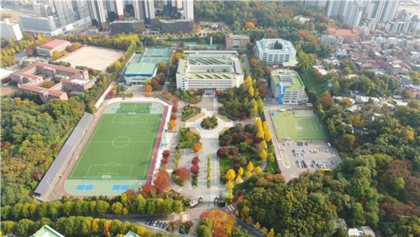 수도전기공업고등학교 전경