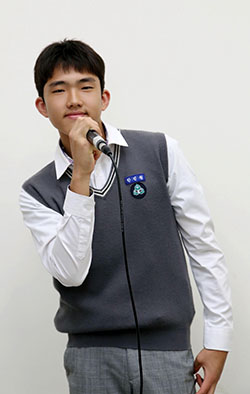 한진원 (보컬, 정발중 3학년)