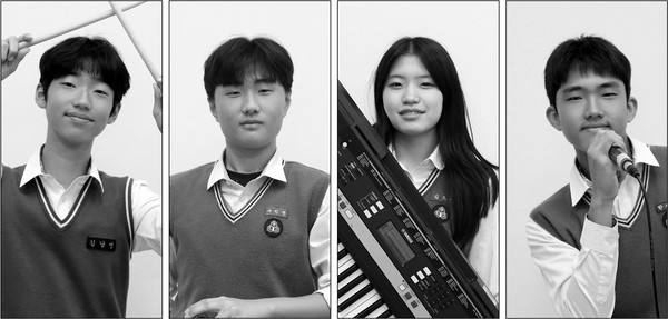  자신들만의 색깔을 키워가고 있는 '빈츠'. 내일의 컬러가 기대되는 멋진 청소년들이다.  