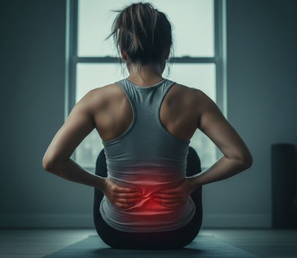 코어 강화를 위한 윗몸일으키기는 오히려 허리 통증을 악화시킬 수 있다. 허리 건강을 위해서는 플랭크와 같은 올바른 코어 안정화 운동으로 '진짜 코어'를 강화해야 한다. [사진=AI제작]