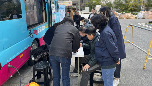  지역민의 정신건강 증진을 위한 프로그램 ‘토닥토닥 캠페인’이 진행되고 있다.