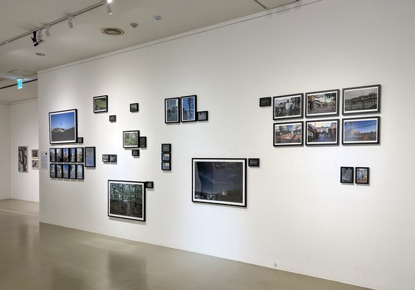 6명의 수료생 작품을 전시한 디지털 포토그래픽 수료 전시회장. [사진제공=이성준]