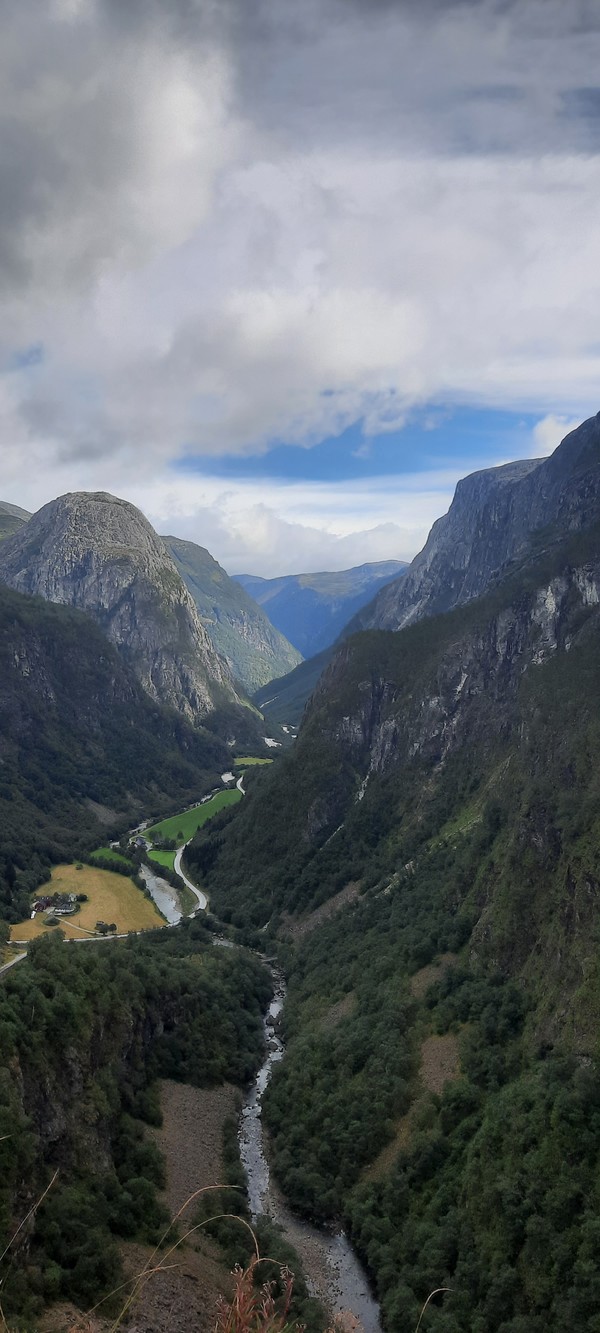 노르웨이 구드방엔마을 인근 스탈하임 전망대.  [이철규 북유럽특파원]