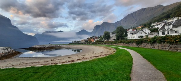 아울라드 마을 풍경.  [이철규 북유럽특파원]