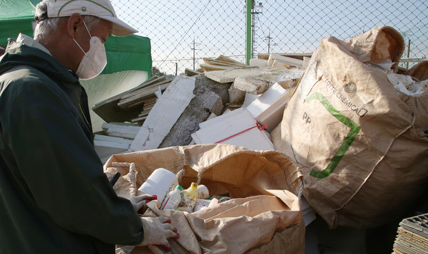 신도농협은 철저한 분리배출을 사전에 농업인들에 공지해 폐농자재만을 철저하게 수거했다.