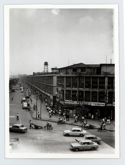 1960년대 청계천 평화시장 모습