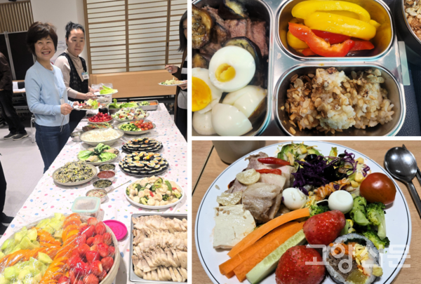 몸공부방 2기 선배들이 이날 후배들을 응원하기 위해 정성껏 준비한 음식을 들고 찾아와 파티를 열었다.