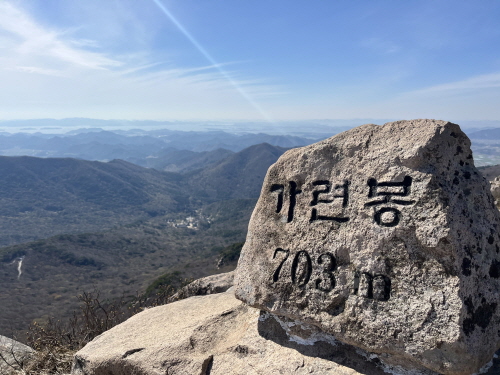 해남 두륜산. 김수지 제공