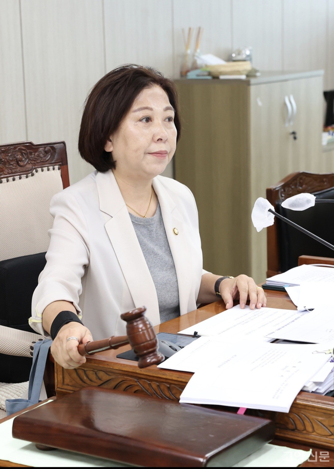 재선 의원 도전에 성공한 공소자 고양시의원 당선인.