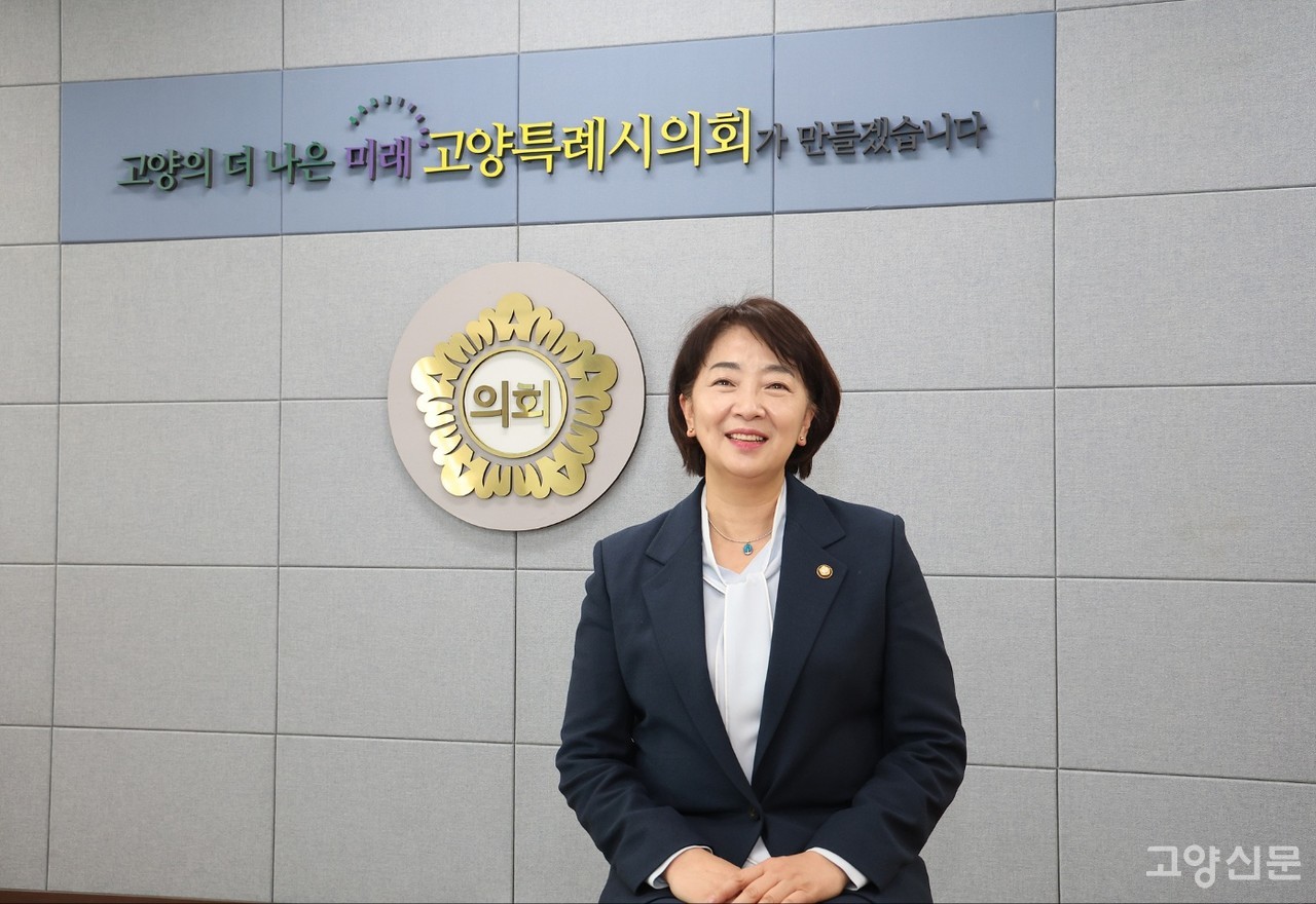 재선 의원 도전에 성공한 신인선 고양시의원