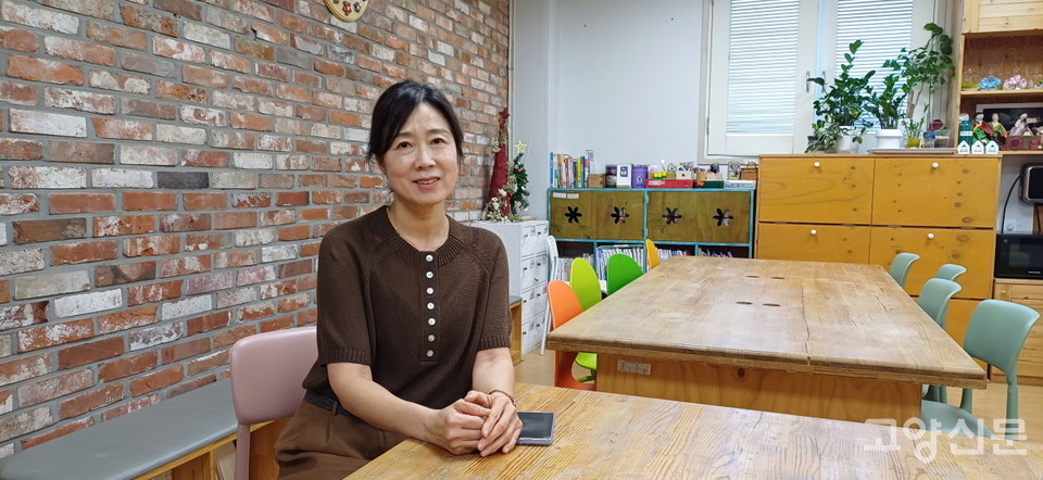 24년 동안 한결같은 마음으로 동녘지역아동센터를 이끌어온 최성복 센터장. 