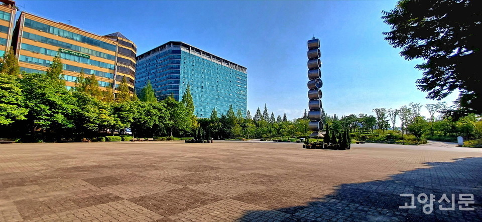 3일 오후 일산문화광장 서남쪽 
