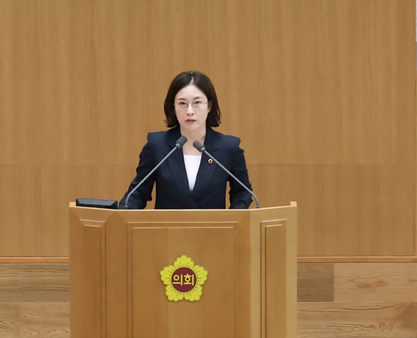 임유진 의원은 기존 식사지구 트램 사업과 고양은평선 연장을 연계하는 효율적인 사업방식 구체화를 경기도에 주문했다. 경기도의회 제공.