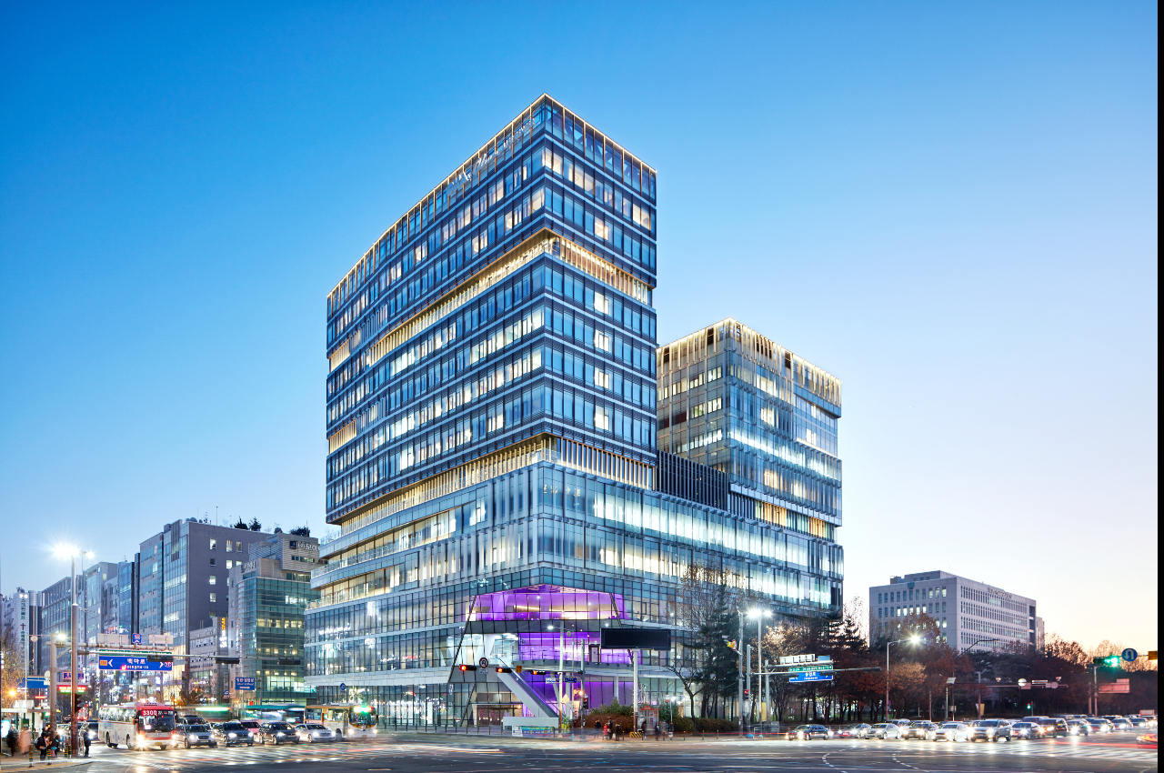 차원정형외과가 위치해 있는 일산차병원 외부 전경
