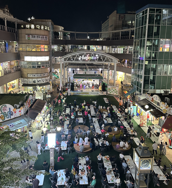  고양푸드앤비어페스티벌 전경.