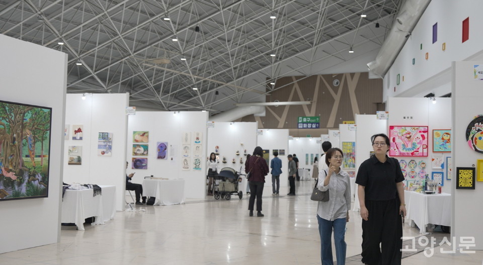 ‘PIATE 2026’ 전시 모습. 사진=최해성·윤예빈 기자