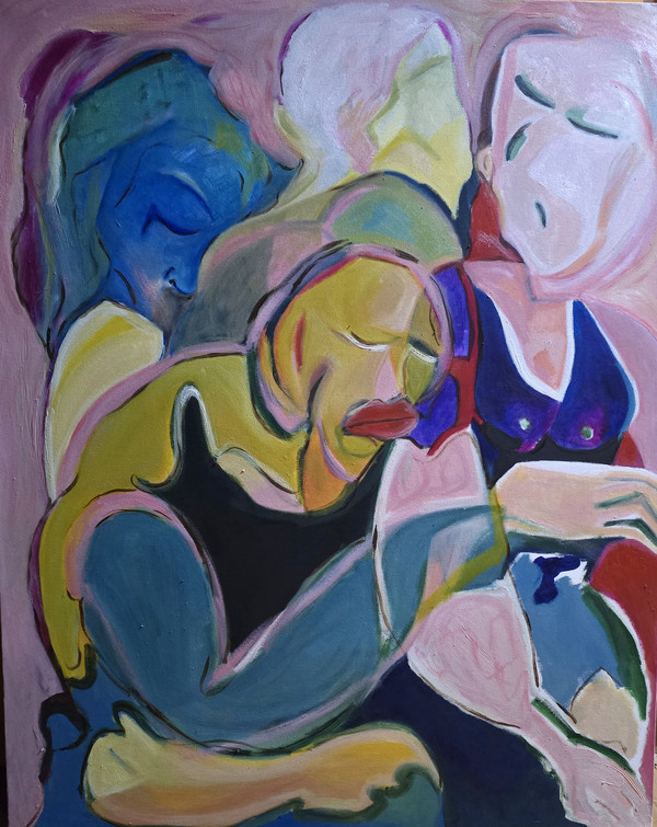 사랑하는 그대여 내곁에 머물러주세요, 100×70cm, Oil on canvas, 2026